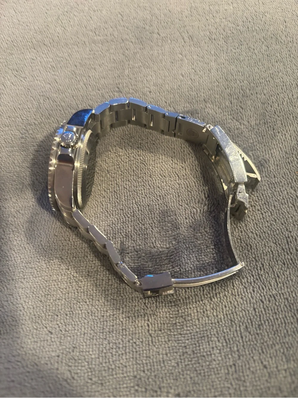 NEW: Deep Sea-Dweller Silver Blue Black Divers Watch